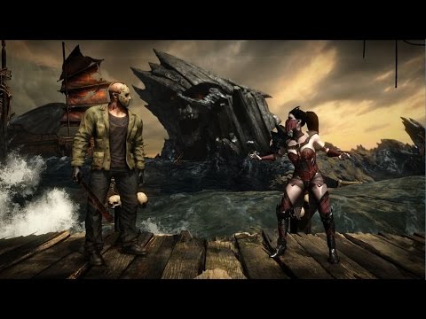 Mortal Kombat X - Jason Voohees vs. Vampress Mileena | PS4 Gameplay