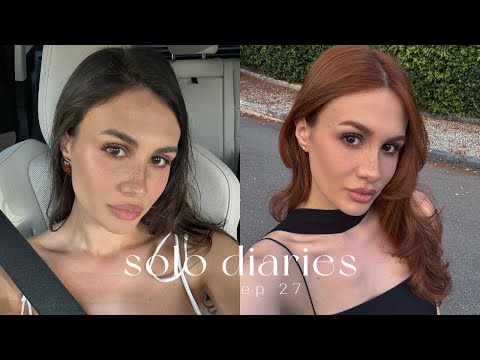 solo diaries | ep 27 | from brunette to ginger