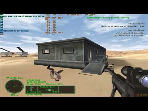 Delta Force Land Warrior (2000) - CUSTOM MISSION: SILVER FOX - PC Longplay (2160p60)