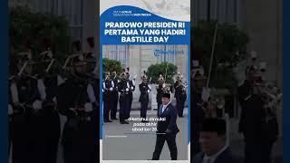 Ukir Sejarah, Prabowo Subianto Presiden RI Pertama yang Jadi Tamu Kehormatan di Bastille Day Prancis