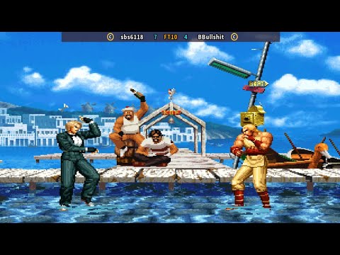 KOF95 The King Of Fighters 95 | Fightcade 拳皇95 sbs6118 (kr) vs BBullshit (kr) 킹 오브 파이터즈95