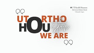 Why UT Ortho PGY'1's - 2022