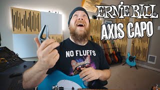 Video thumbnail for The Ernie Ball Axis Capo! by Riffs, Beards & Gear