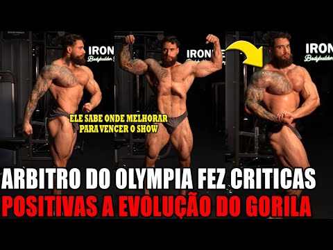 GORILLA PROMISES TO WIN THE SHOW DO BRASIL - DETAILS OF JULIO GORILA'S EVALUATION WITH THE REFEREE