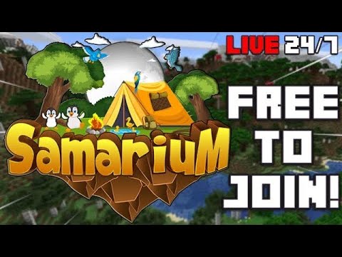 Samarium Network - JOIN US! Open Minecraft Server java & bedrock 1.19.4+