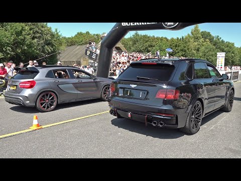 Startech Bentley Bentayga 6.0 W12 vs Mercedes-AMG GLA 45 AMG 4Matic