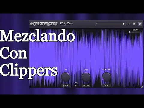 GRATIS Plugin Vst Clipper de Kazrog - KClip Zero - Como Usar Clipping en Mezcla