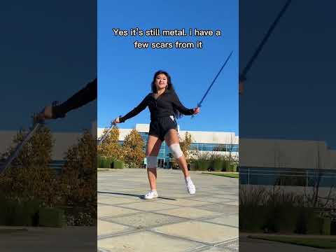 Are My Swords REAL? #shorts #ad #whathappened