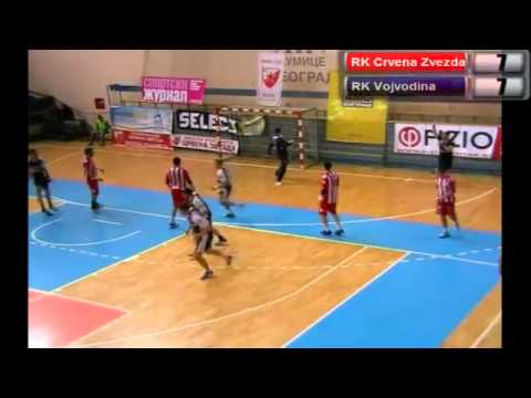RK Crvena Zvezda RK Vojvodina   1 poluvreme