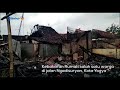 Kebakaran Rumah Warga Di Jalan Ngadisuryan