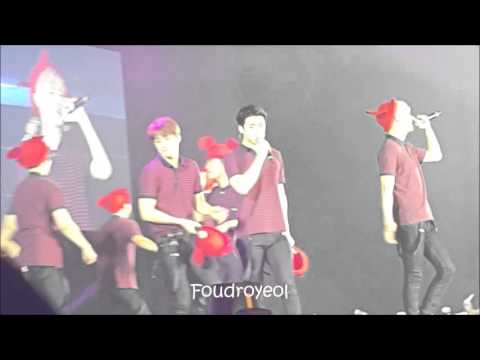 160227 EXO'luXion INA - Peterpan/피터팬 + XOXO + Lucky (EXO Focus) (엑소 Focus)