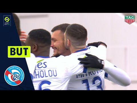 But Ludovic AJORQUE (52' - RC STRASBOURG ALSACE) DIJON FCO - RC STRASBOURG ALSACE (1-1) 20/21
