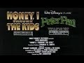 Peter Pan Honey I Shrunk The Kids Commercial 1989