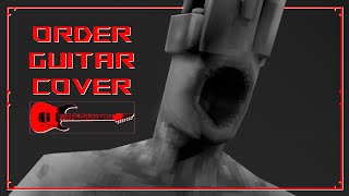Cover art for ORDER - guitar cover but THY END IS NOW