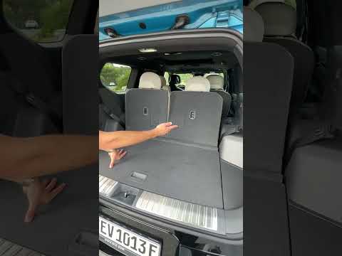 Is this the Perfect Seat Folding on any Car 🤔? Kia EV9 #shorts