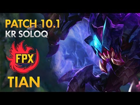 FunPlus Phoenix Tian - Rek'Sai Jungle - KDA 14/3/5