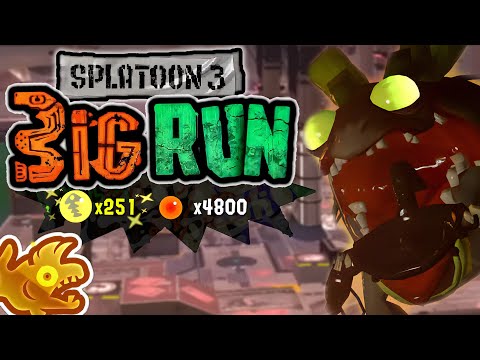 80 Minutes Splatoon 3 Big Run -  Undertow Spillways Gameplay