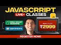 JavaScript Masterclass LIVE Learn With Thapa Technical Basics To Advanced In 5 Weeks