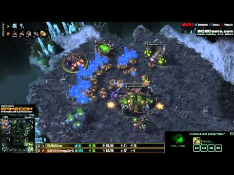 HappyZerg vs Kimo   ZvP G1