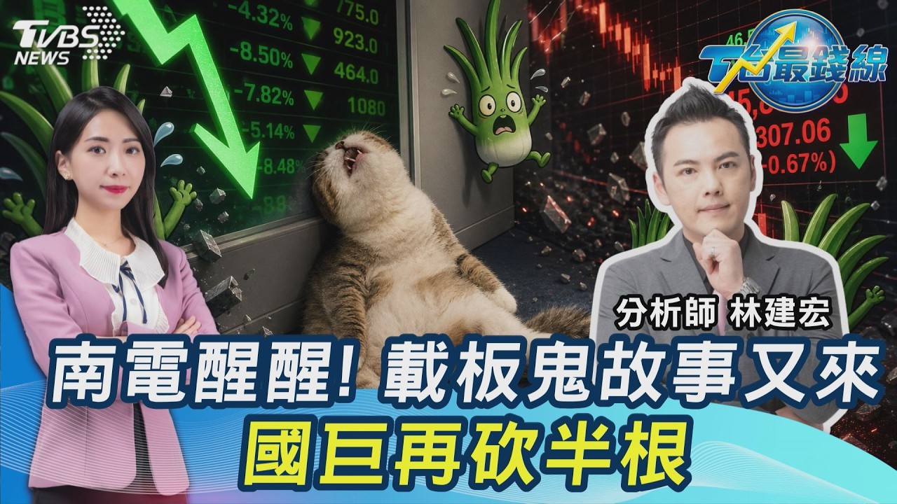 漲一天跌一天...台股殺尾盤！地上的南電還好嗎？ 記憶體利多不漲 專家喊下一輪動漲它！