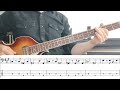 The Beatles Another Girl Bass Cover Tab