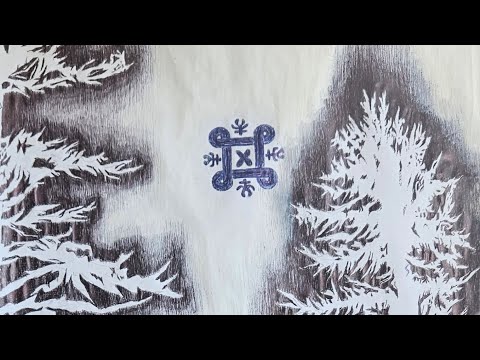 Timelapse of Hannunvaakuna artwork 