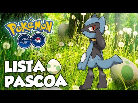 LISTA DOS OVOS DE PASCOA 2019 -  Pokémon Go | PokéNews