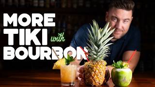 These are 3 more Tiki Cocktails with Bourbon you need to try