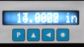 1/4 x 4' GMC HS-0425E Hydraulic Shear w/SIKO Backgauge