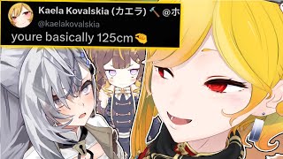 Zeta's height without her heels