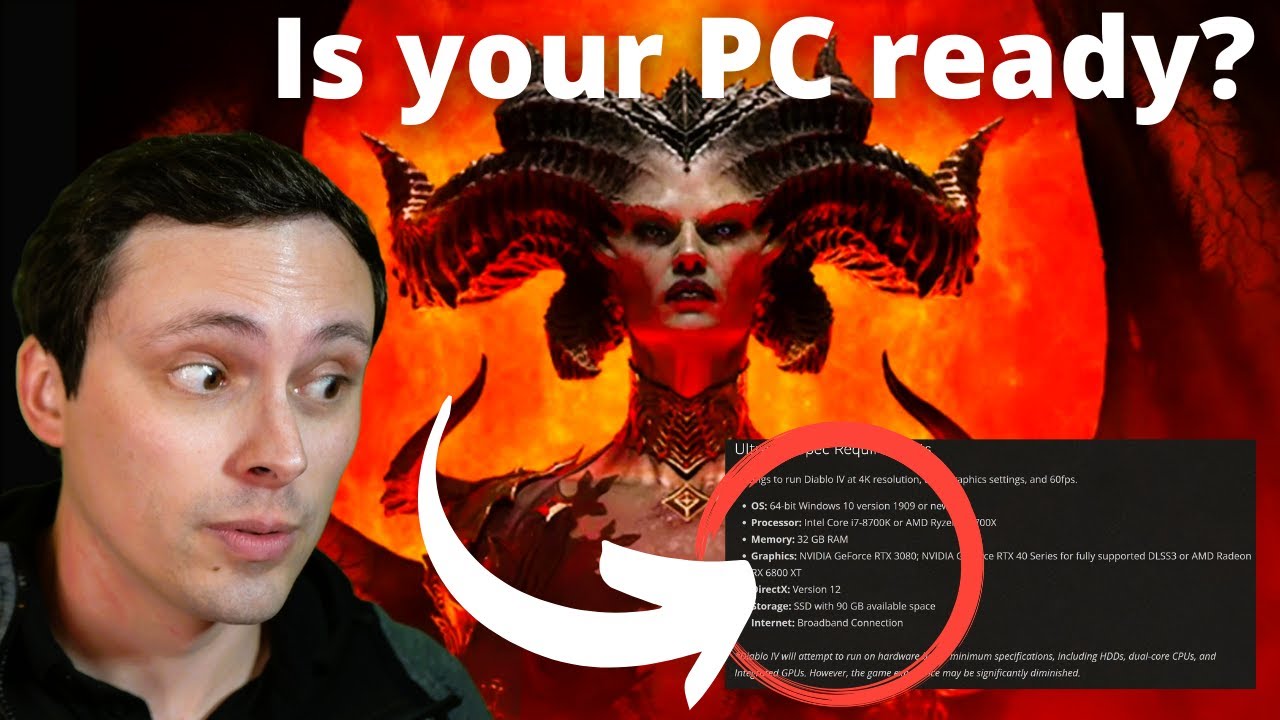 Diablo 4 PC Requirement Launch Confirmed Gamerojo