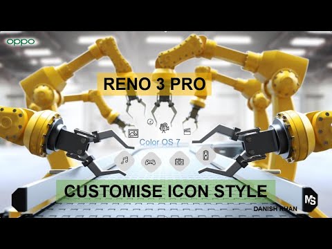 RENO 3 PRO CUSTOMIZE ICON STYLE