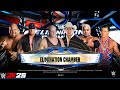 WWE 2k25 Big Show Vs Undertaker Vs Kane Vs Jbl Vs Rikishi Vs Kurt Angle At Elimination Chamber