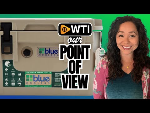 Reclaimed Ocean Plastic Rotomolded Cooler - WTI product video review
