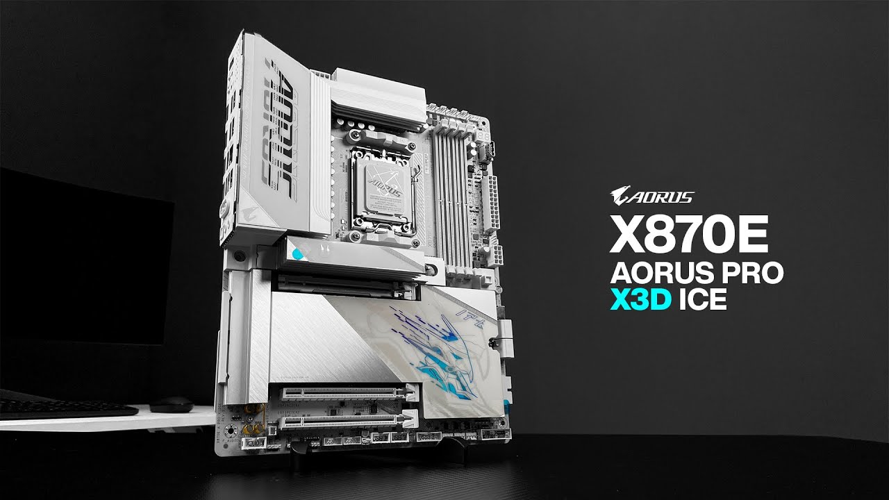 Motherboard Buat Ryzen X3D | Gigabyte X870E Aorus Pro X3D Ice