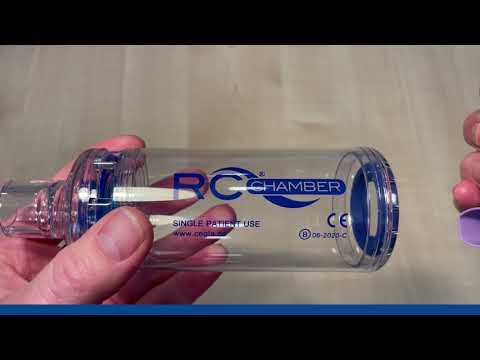 Inhalierhilfe RC-Chamber® - universal kompatibel mit allen gängigen Dosieraerosolen sowie Respimat®