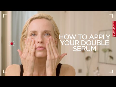 Clarins Double Anti-Ageing Serum For Face, 30 ml video