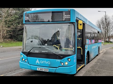 Riding an Arriva VDL SB180 MCV Evolution - YJ60GCO