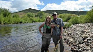 preview picture of video 'Reeling In The Big One, Fly Fishing Steamboat Springs'