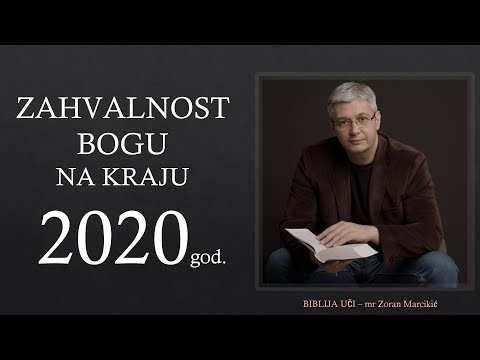 05 Zahvalnost Bogu što je blagoslovio kanal BIBLIJA UČI u 2020. Velik je Bog naš i valja ga slaviti!