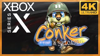 [4K] Conker : Live & Reloaded / Xbox Series X Gameplay