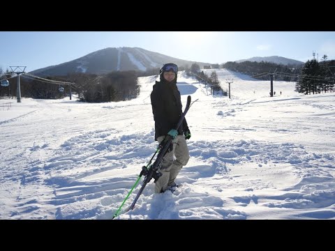 Video: 【安比高原初滑り】まさかの山頂から急斜面滑れるとは・・・