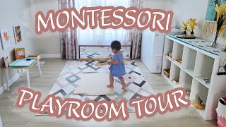 TODDLER MONTESSORI PLAYROOM TOUR + MONTESSORI PLAY SPACES IN OUR HOME | Montessori At Home