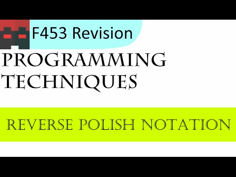 F453 | Programming Techniques | 03 Reverse Polish Notation