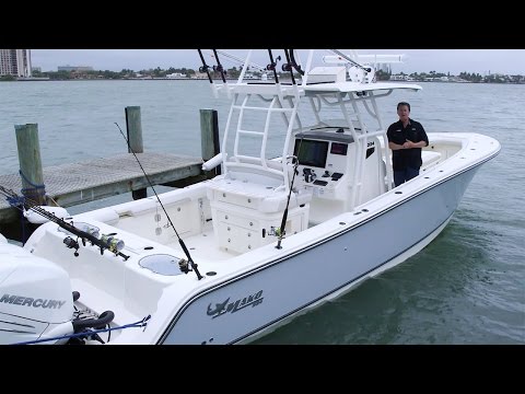 MAKO Boats: 334 CC Walk Around Review with George Poveromo