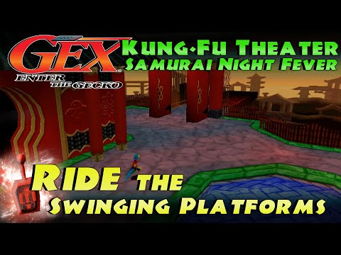 How to "Ride the Swinging Platforms" | Samurai Night Fever - Kung-Fu Theater | Gex: Enter the Gecko