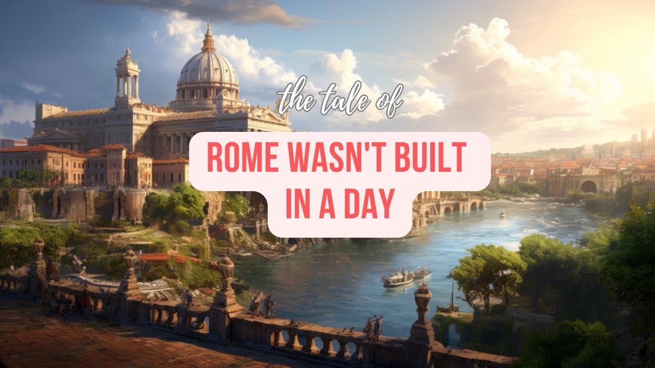 What does the saying Rome wasn’t built in a day mean? Archive REF