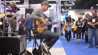 Wojtek Pilichowski @ NAMM 2014 Bass Performance