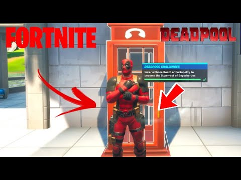 Fortnite - How To Unlock Deadpool (Deadpool Week 7 Challenges)