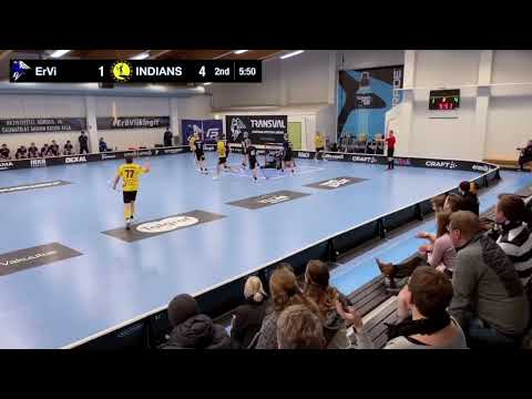P22: 1. VE EräViikingit - Indians 31.3.2023 maalikooste
